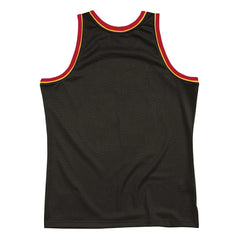 Atlanta Hawks Big Face 2.0 Mitchell & Ness NBA Jersey Black Fashion