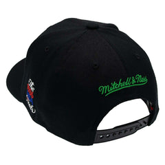 Boston Celtics 1986 NBA Finals Classic Red Stretch-Snap Cap Black Taass for sale