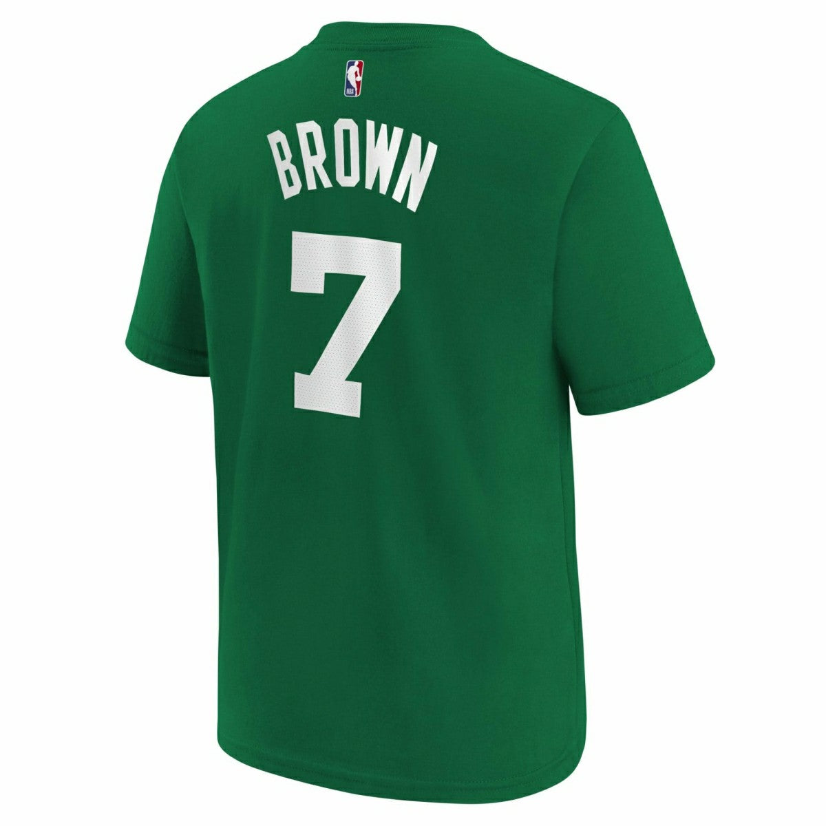 Jaylen Brown #7 Boston Celtics Player NBA T-Shirt Green (YOUTH) Fashion