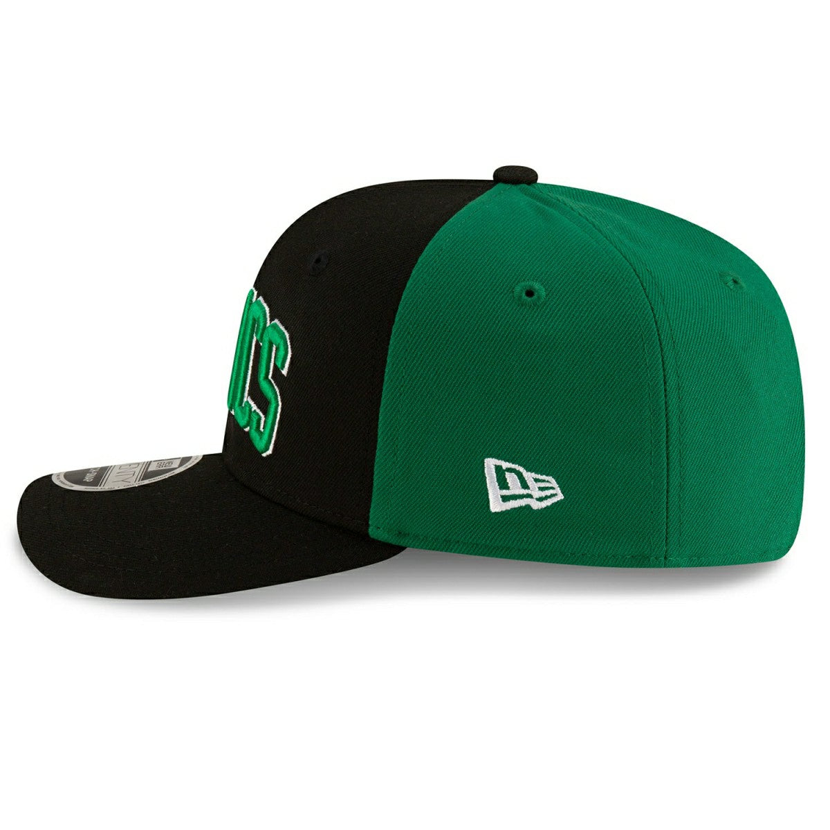 Boston Celtics 2025-26 NBA Statement Stretch-Snap 9SEVENTY Cap Black Taass for sale