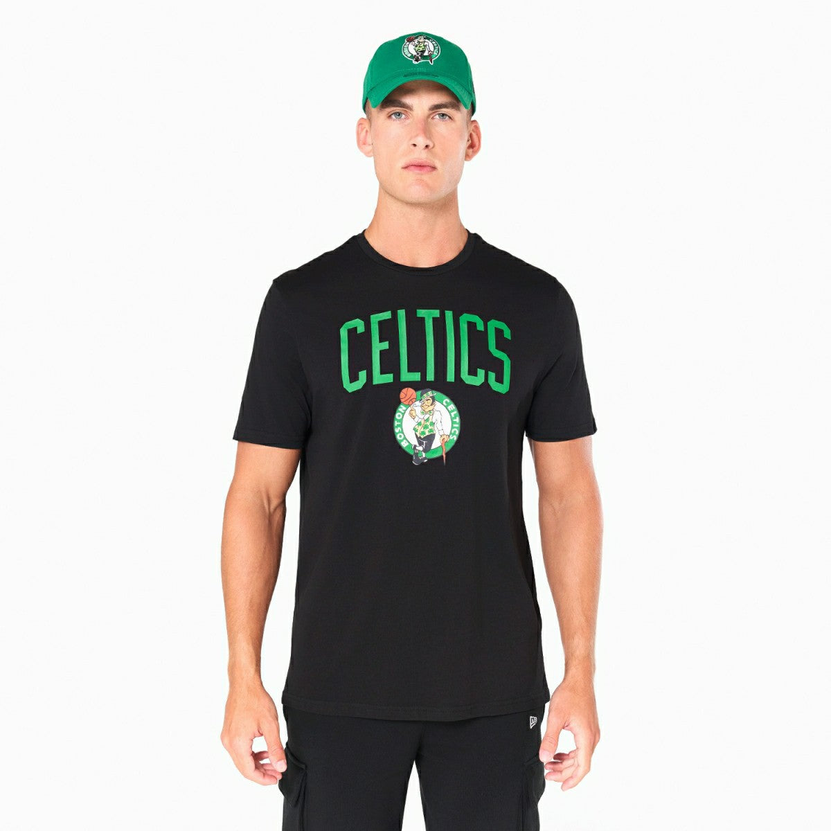 Boston Celtics Team Logo New Era NBA T-Shirt Lifestyle