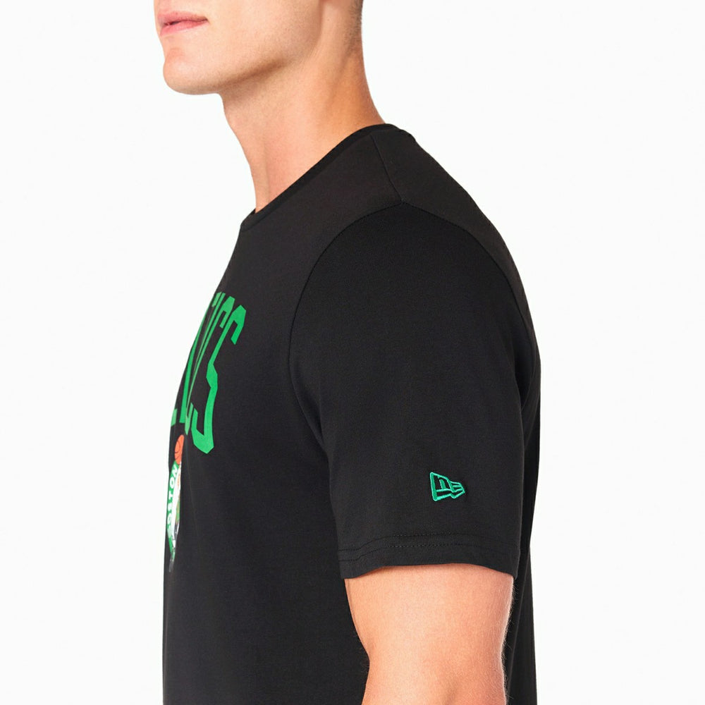 Boston Celtics Team Logo New Era NBA T-Shirt Lifestyle