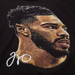 Jayson Tatum Mitchell & Ness Real Big Face NBA Tee Black Lifestyle