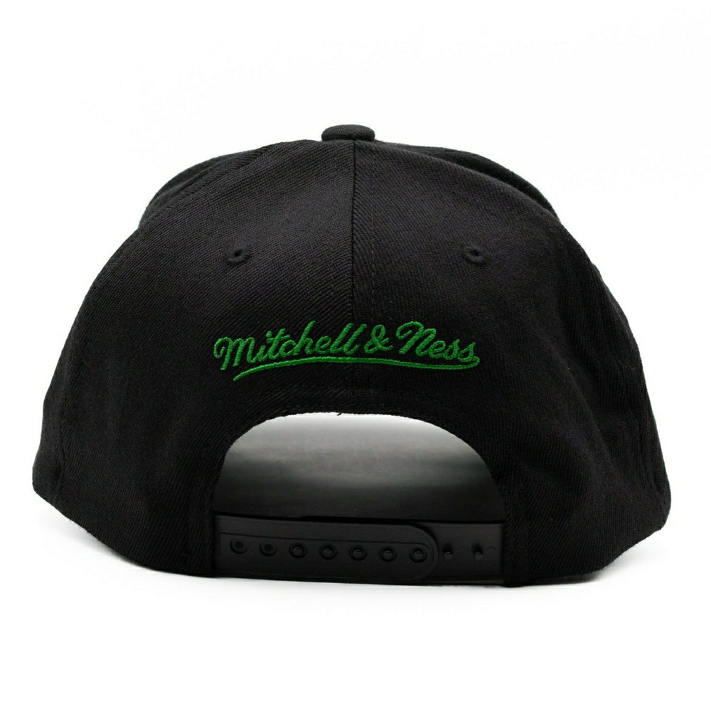 Boston Celtics Custom Patch Classic Red Stretch Snapback Cap Schwarz Taass sale