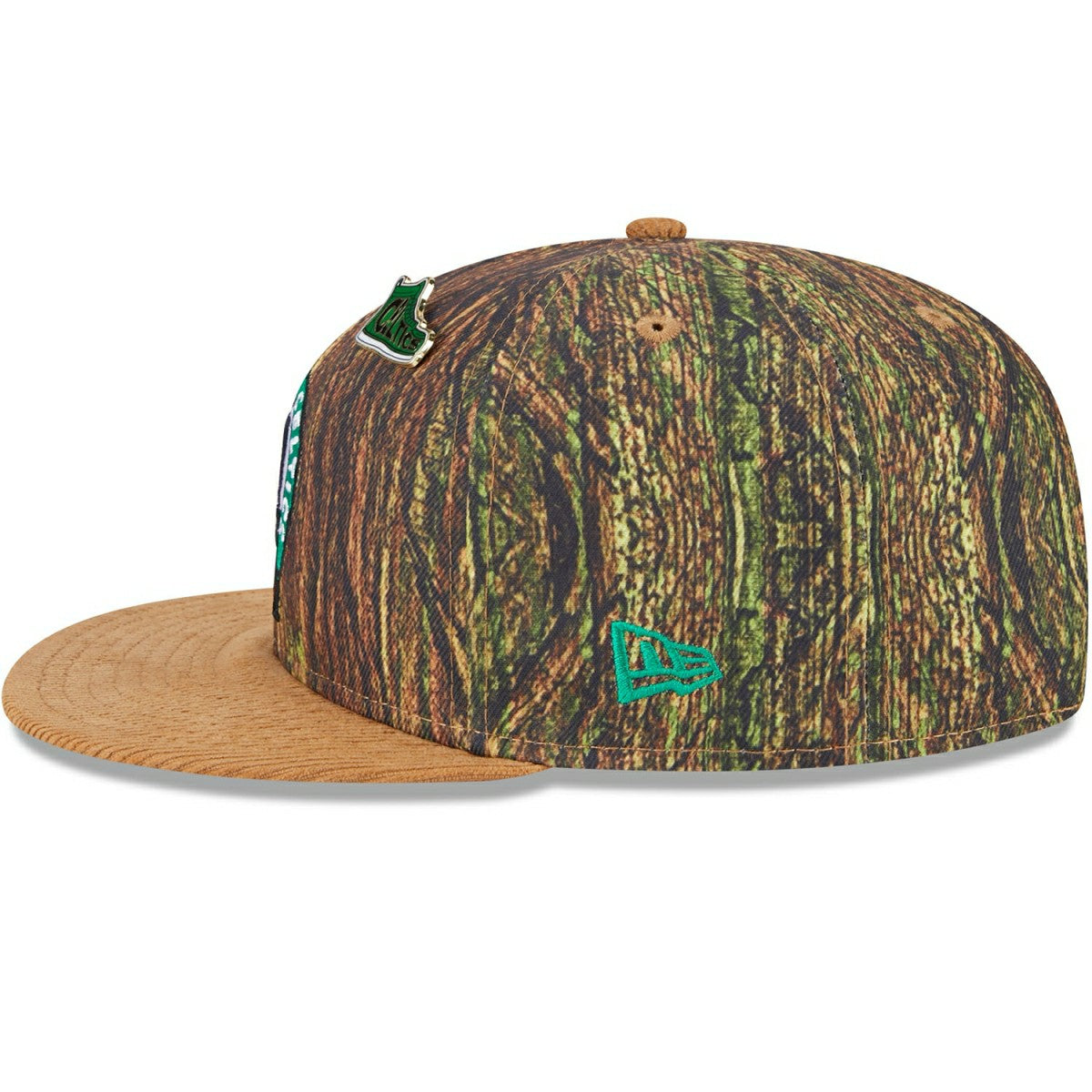 Boston Celtics 2025 NBA All-Star Game Forrest Camo 9FIFTY Snapback Cap Taass US
