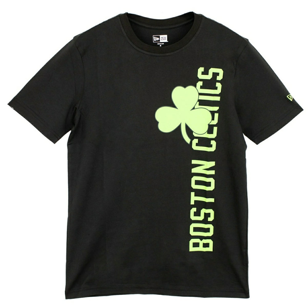 Boston Celtics 2024 NBA City Edition New Era T-Shirt Black Fashion