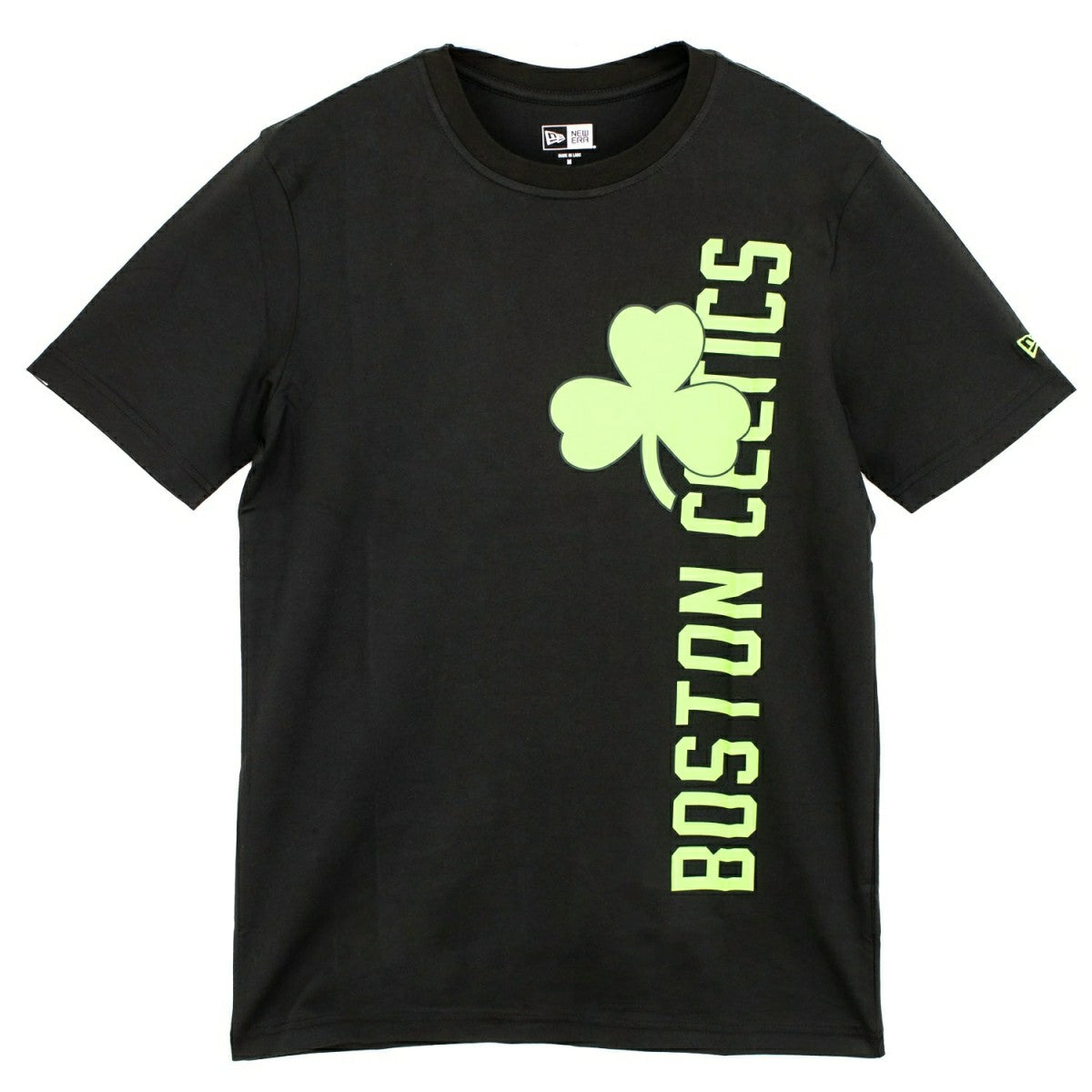 Boston Celtics 2024 NBA City Edition New Era T-Shirt Black Fashion