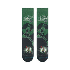 Jayson Tatum Boston CelticsStance Pasted Crew Socks Lifestyle