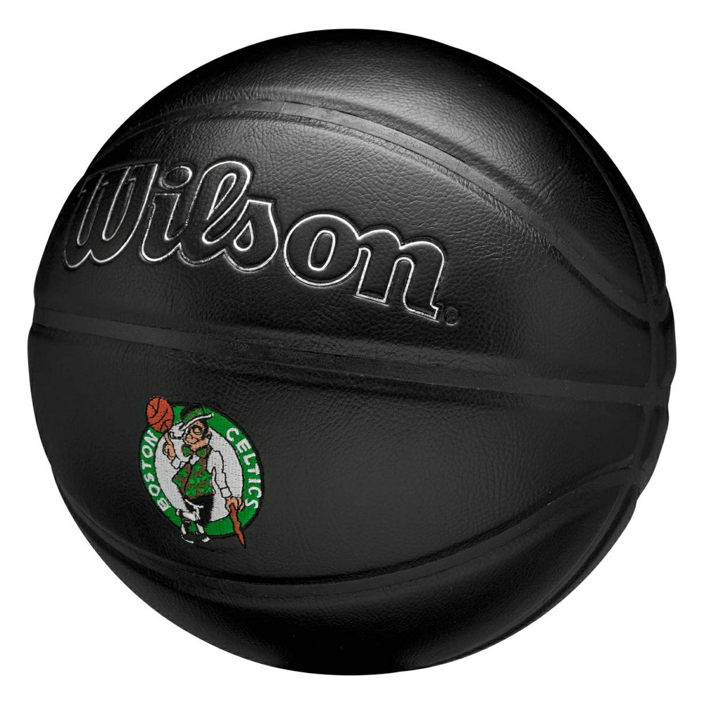 Boston Celtics Premiere Wilson NBA Basketball Black (Size 7) Lifestyle