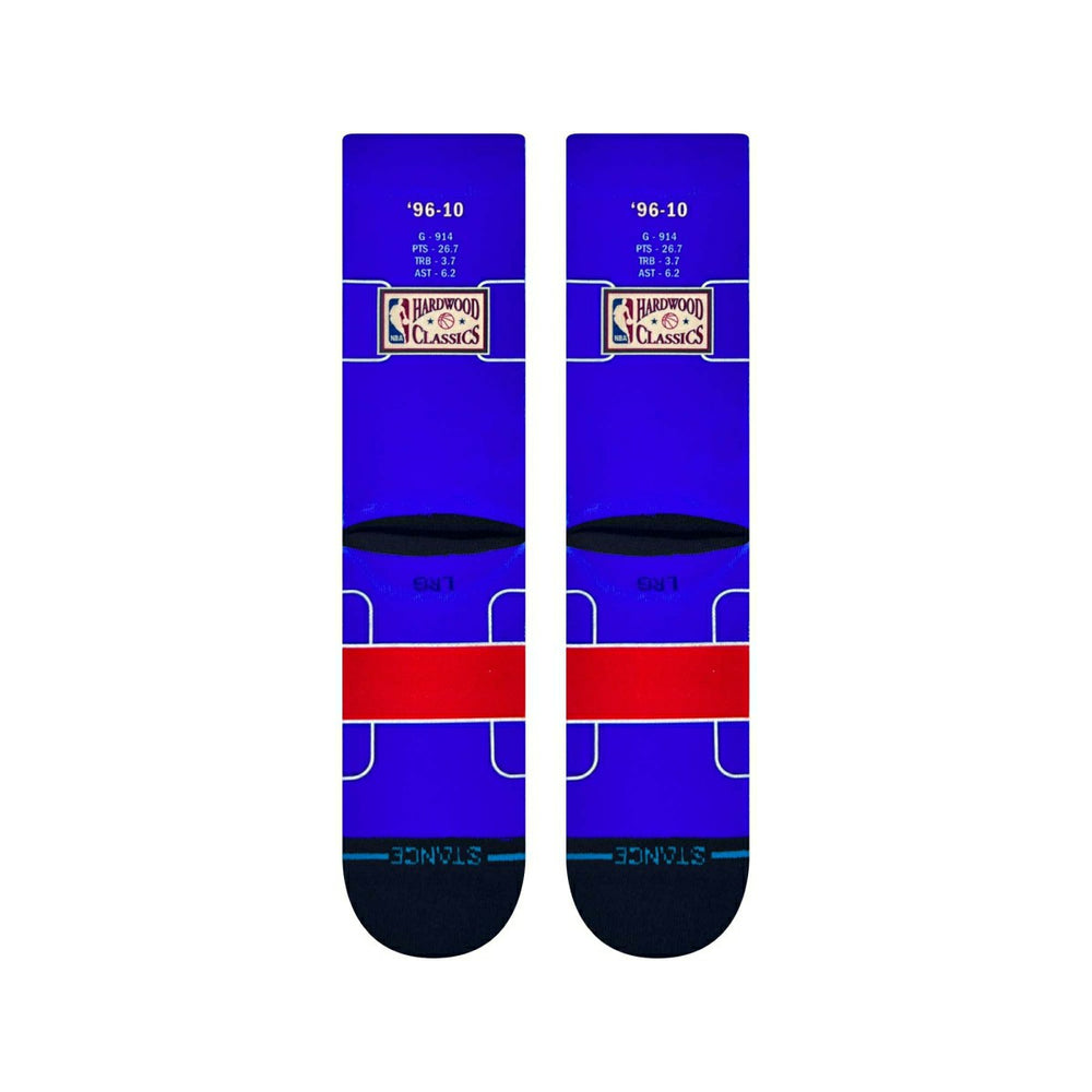 Allen Iverson Philadelphia 76ers Big Head Stance Crew Socks Lifestyle