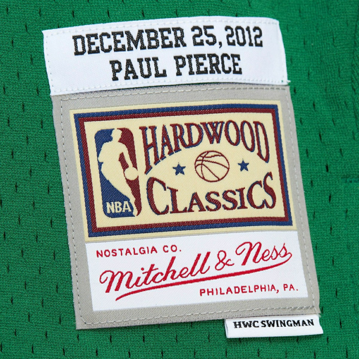 Paul Pierce #34 Boston Celtics 2012 Christmas Day Mitchell & Ness Swingman NBA Jersey Classic