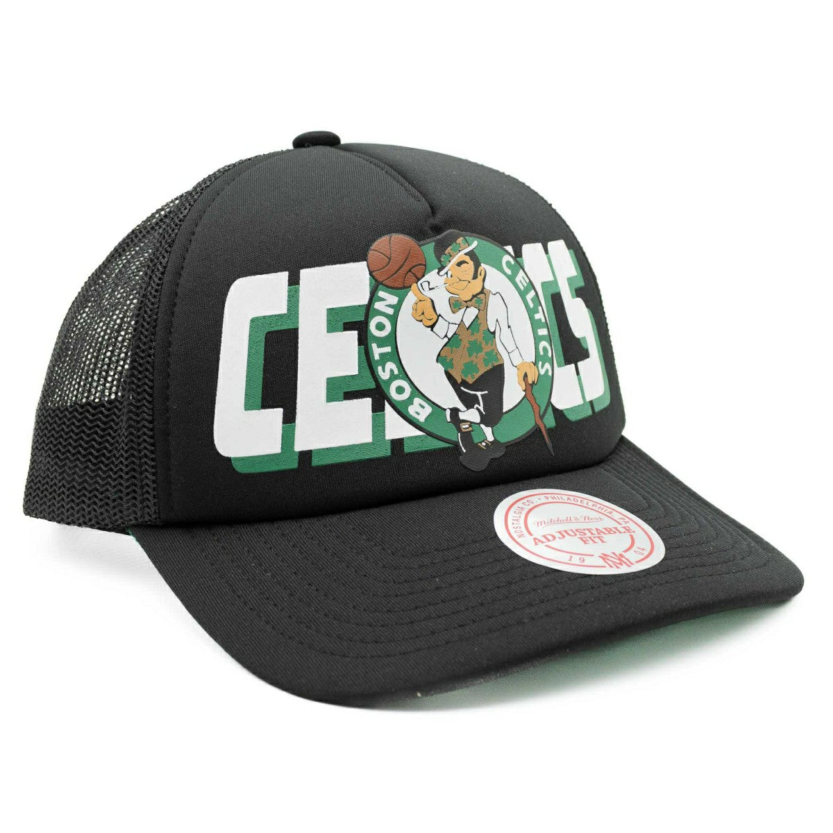 Boston Celtics NBA Billboard Mitchell & Ness Trucker Cap Taass US
