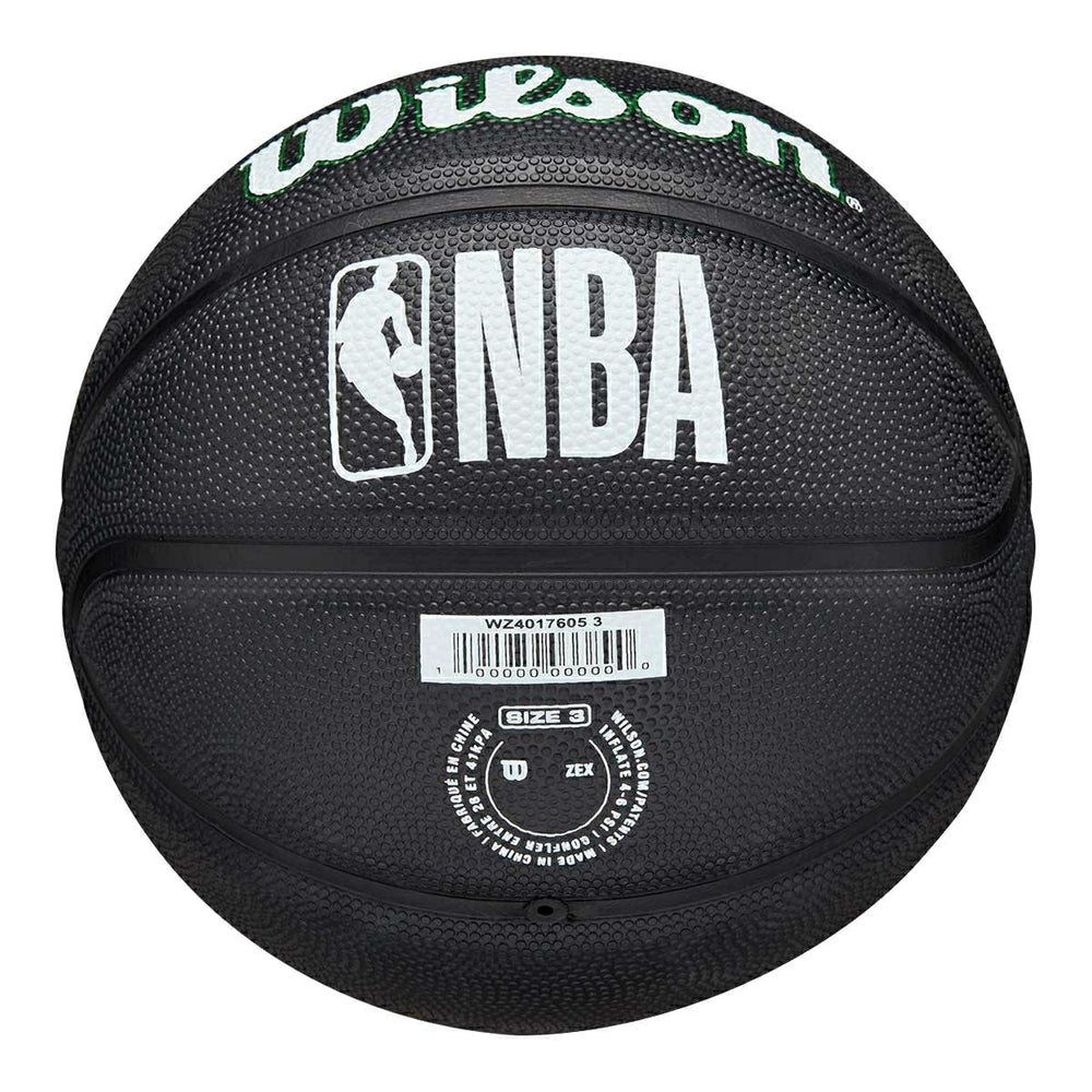 Boston Celtics Tribute Wilson NBA Mini Basketball (Size 3) Lifestyle