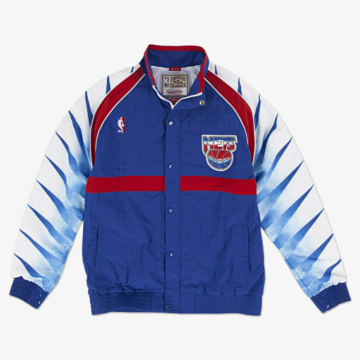 New Jersey Nets 1993-94 Authentic Warm Up NBA Jacket Blue Taass US