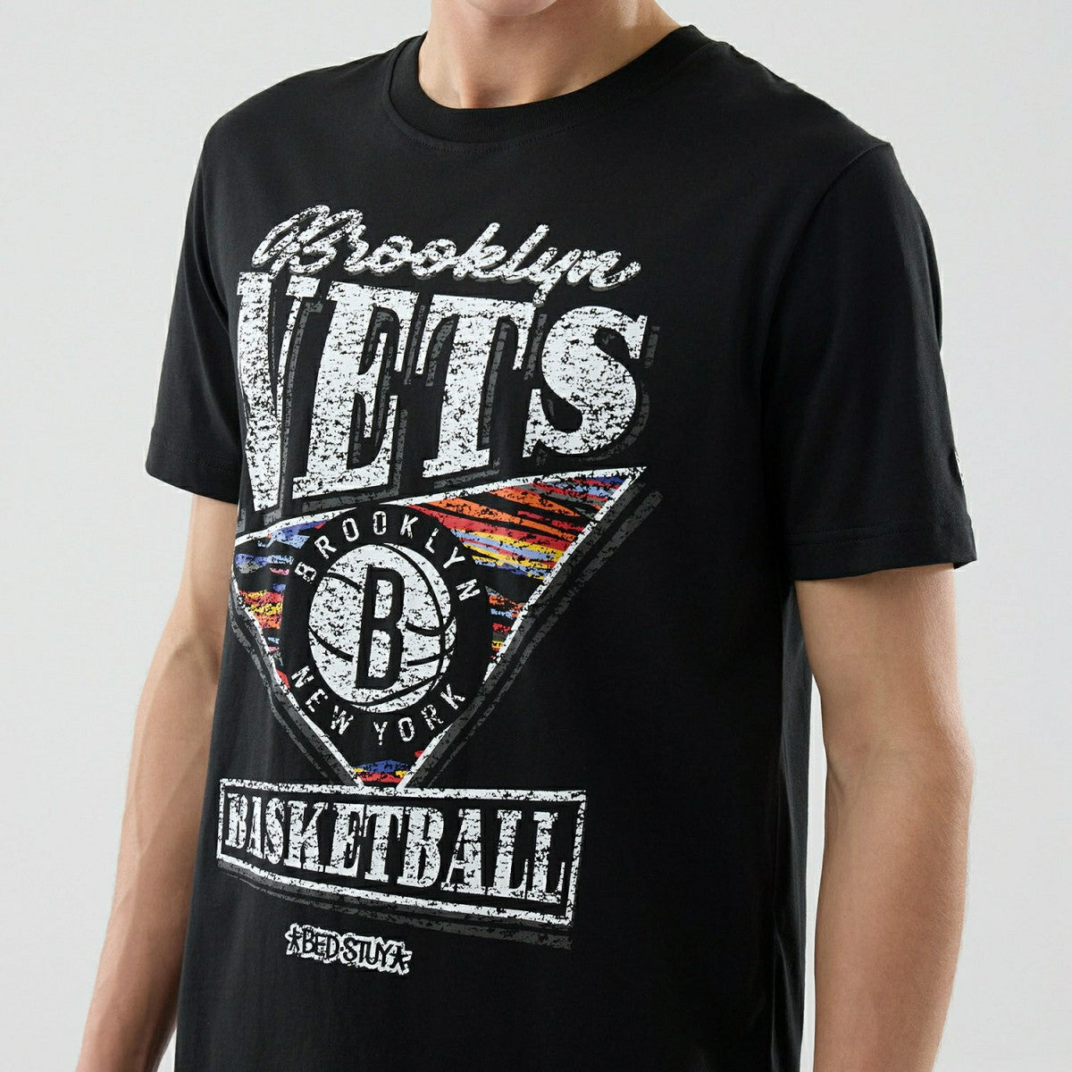 Brooklyn Nets 2025-26 City Edition NBA T-Shirt Black Taass sale