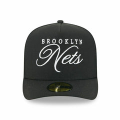 Brooklyn Nets 2025 NBA Draft New Era 59FIFTY A-Frame Fitted Cap Black Fashion