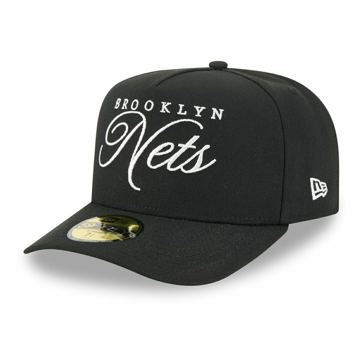Brooklyn Nets 2025 NBA Draft New Era 59FIFTY A-Frame Fitted Cap Black Fashion