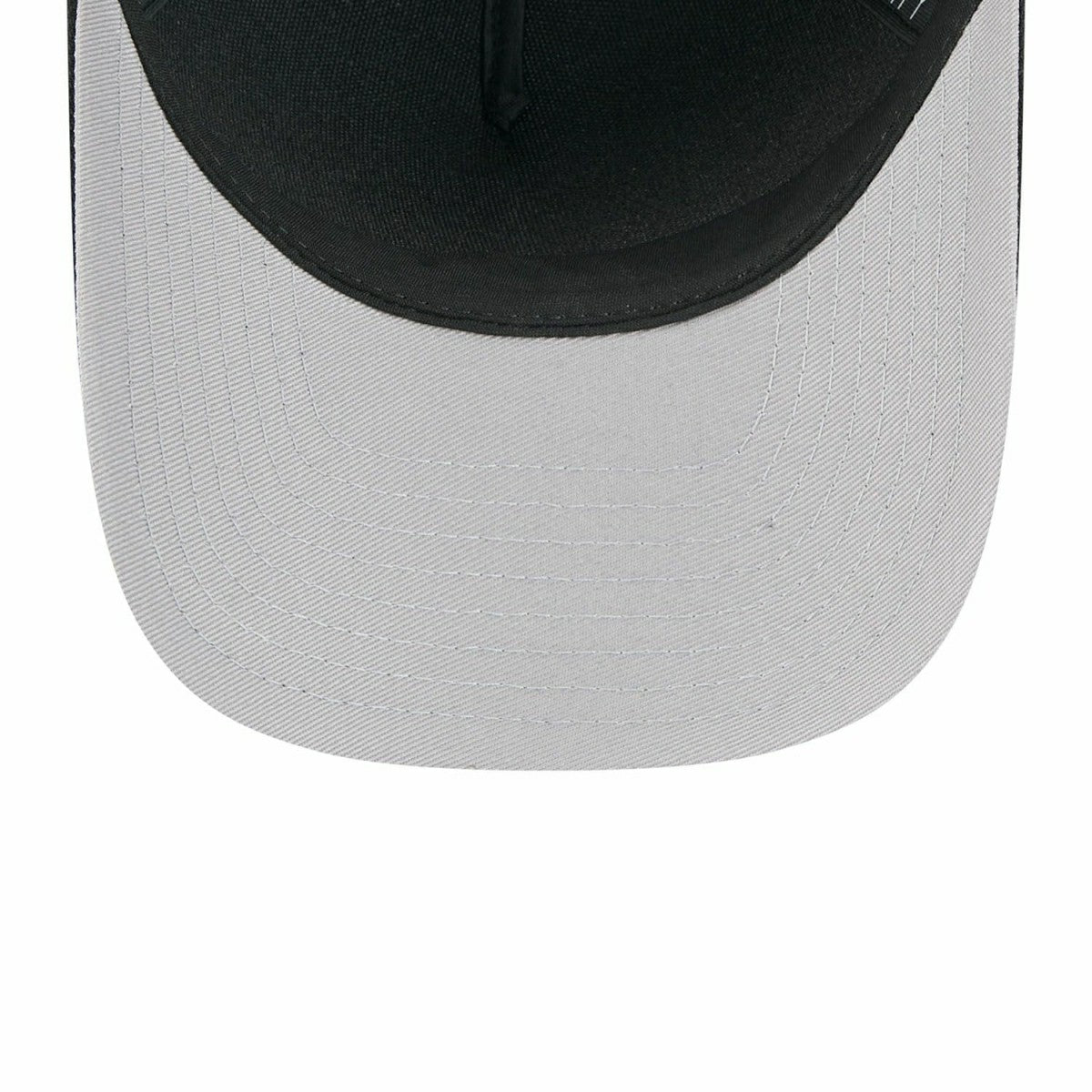 Brooklyn Nets 2025 NBA Draft 9FORTY M-Crown A-Frame Snapback Cap Black Lifestyle