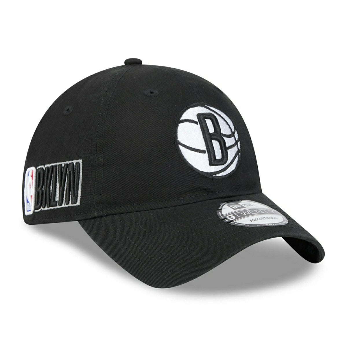 Brooklyn Nets 2024 NBA Tip-Off New Era 9TWENTY Adjustable Cap Black Fashion
