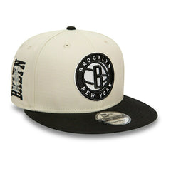 Brooklyn Nets NBA Logo New Era 9FIFTY Snapback Cap Stone Taass for sale