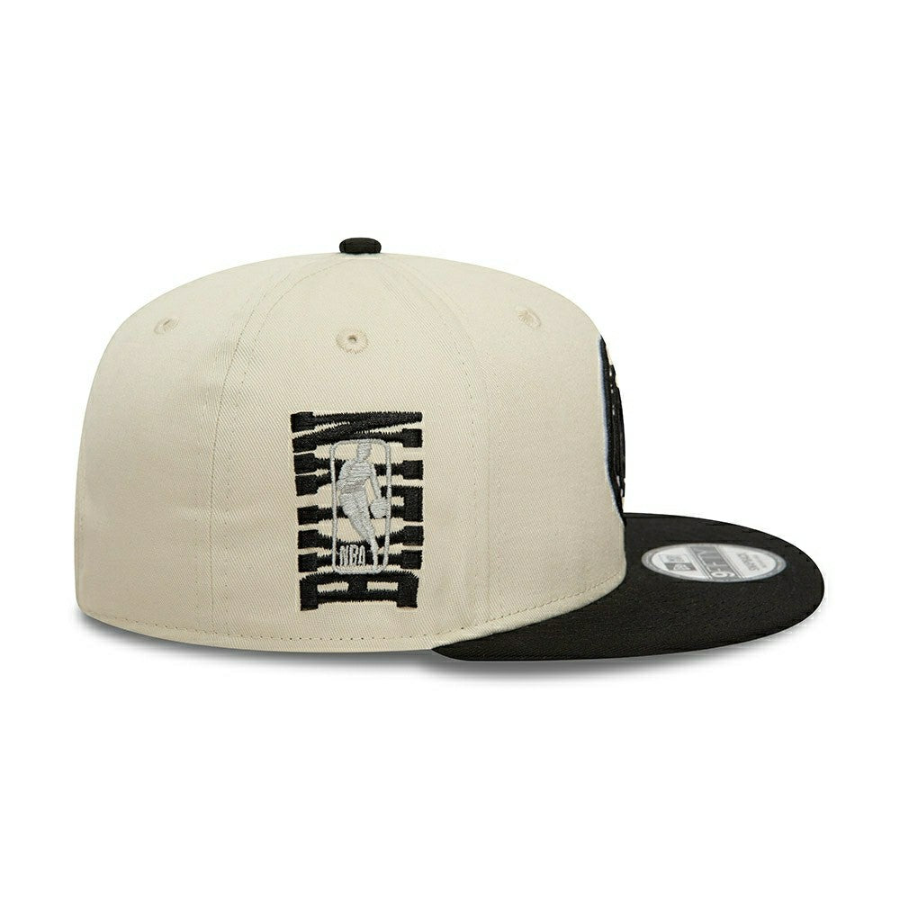 Brooklyn Nets NBA Logo New Era 9FIFTY Snapback Cap Stone Taass for sale