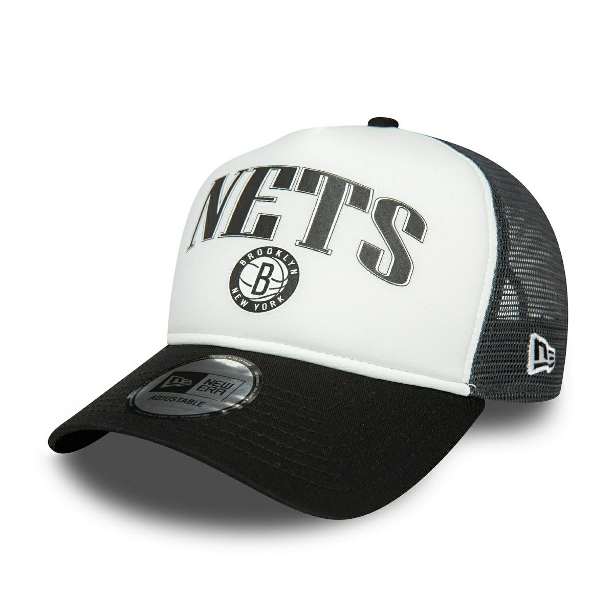 Brooklyn Nets Retro New Era Adjustable Trucker NBA Cap Lifestyle