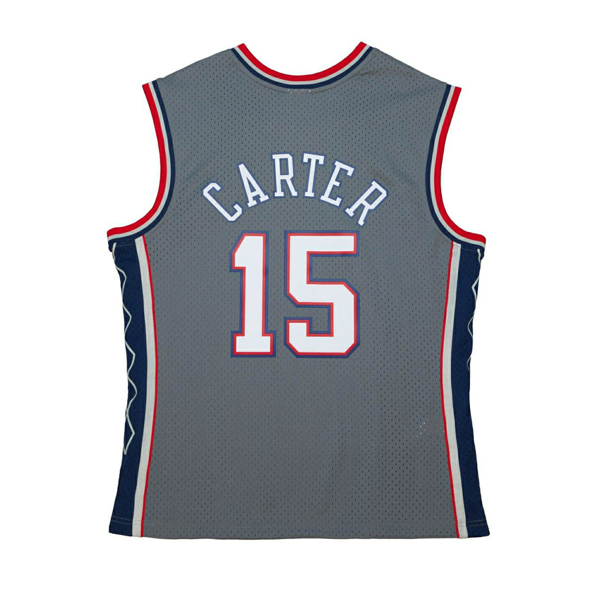 Vince Carter #15 New Jersey Nets 2004-05 Mitchell & Ness Alternate Swingman NBA Jersey Grey Fashion