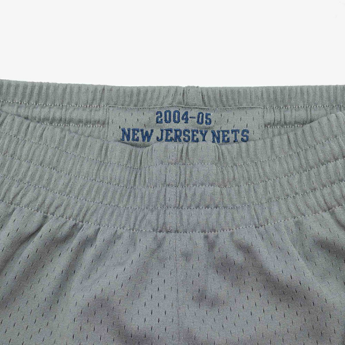New Jersey Nets 2004-05 Mitchell & Ness Authentic NBA Shorts Alternate Gray Taass for sale