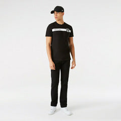 Brooklyn Nets New Era Stripe NBA T-Shirt Lifestyle