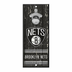 Brooklyn Nets WinCraft NBA Bottle Opener Sign Fashion