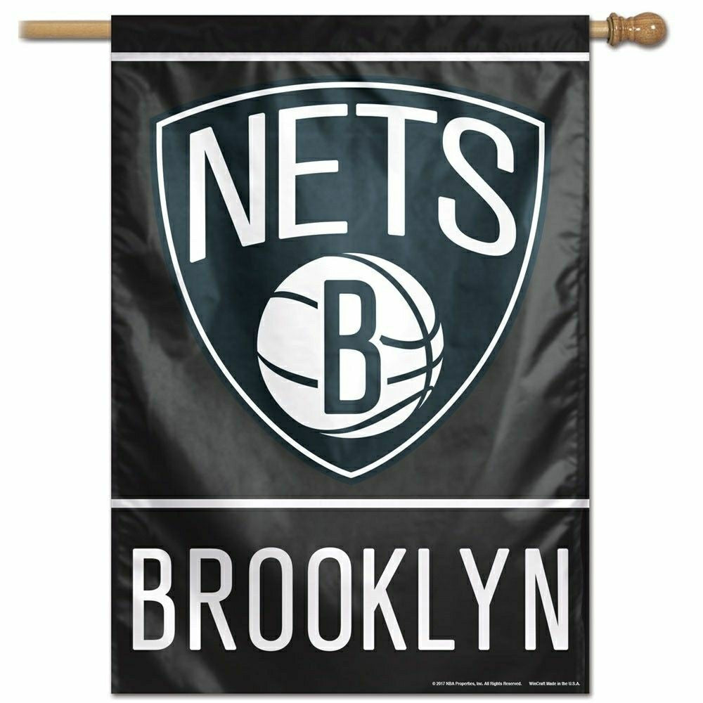 Brooklyn Nets NBA Vertical Flag Taass for sale