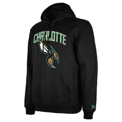 Charlotte Hornets 2024 NBA City Edition New Era Hoodie Black Lifestyle