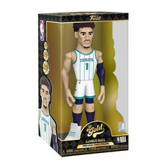Funko Vinyl Gold 12" Lamelo Ball Charlotte Hornets NBA Figure Taass for sale