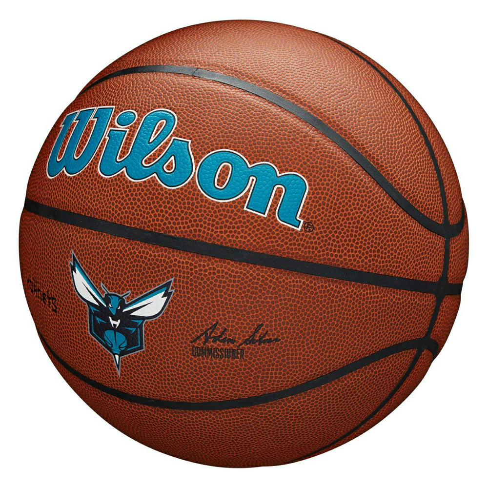 Charlotte Hornets Wilson Team Alliance Basketball (Size 7) Taass sale