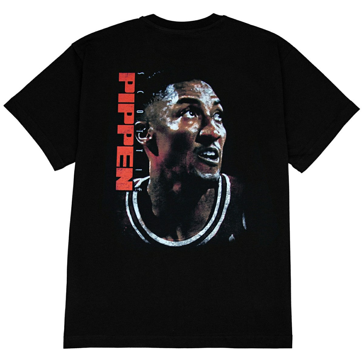 Scottie Pippen Chicago Bulls Face NBA T-Shirt Black Taass for sale