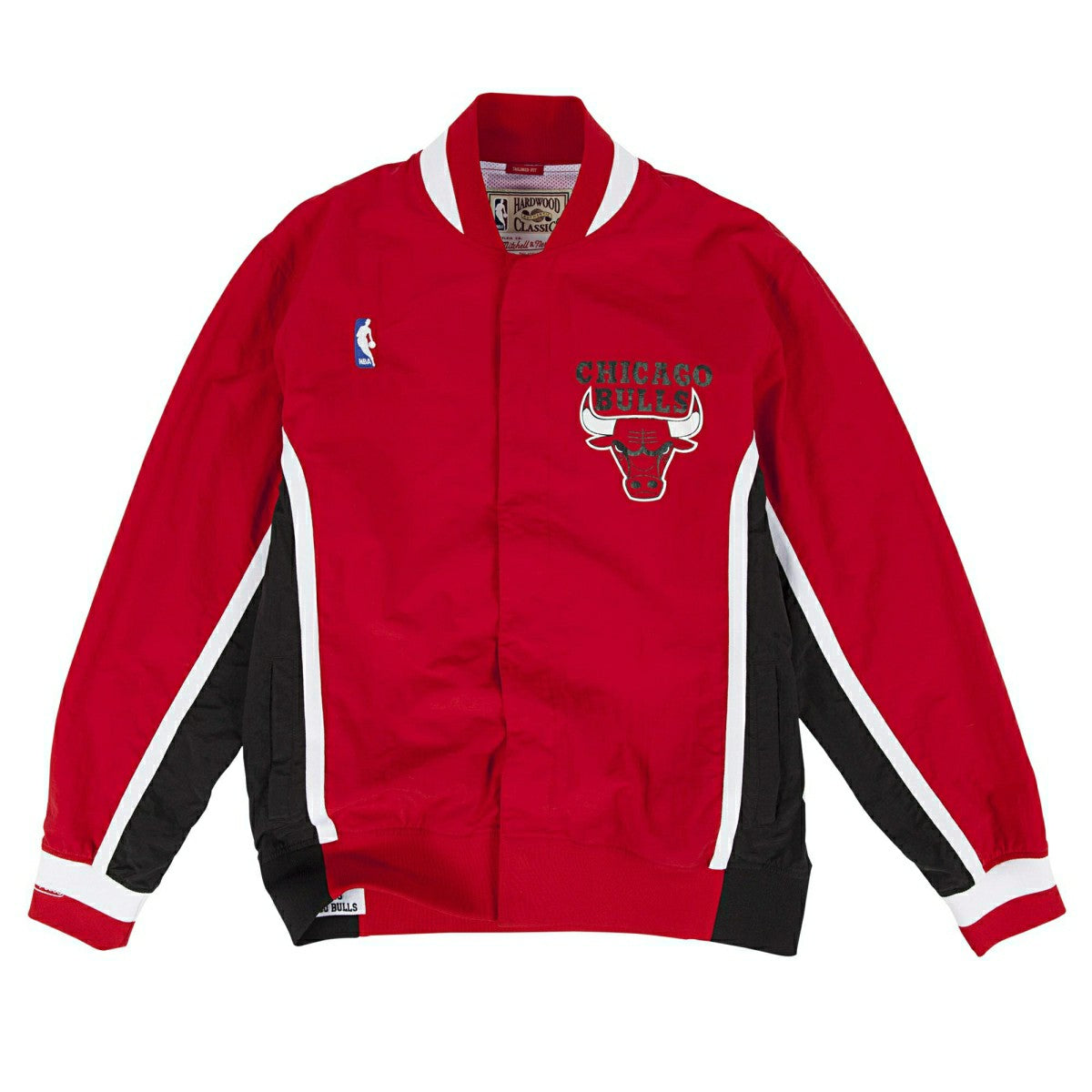 Chicago Bulls 1992-1993 Mitchell & Ness Authentic Warm Up NBA Jacket Red Taass for sale