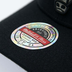 Chicago Bulls Monochrome Classic Red Stretch-Snap NBA Cap Black Classic