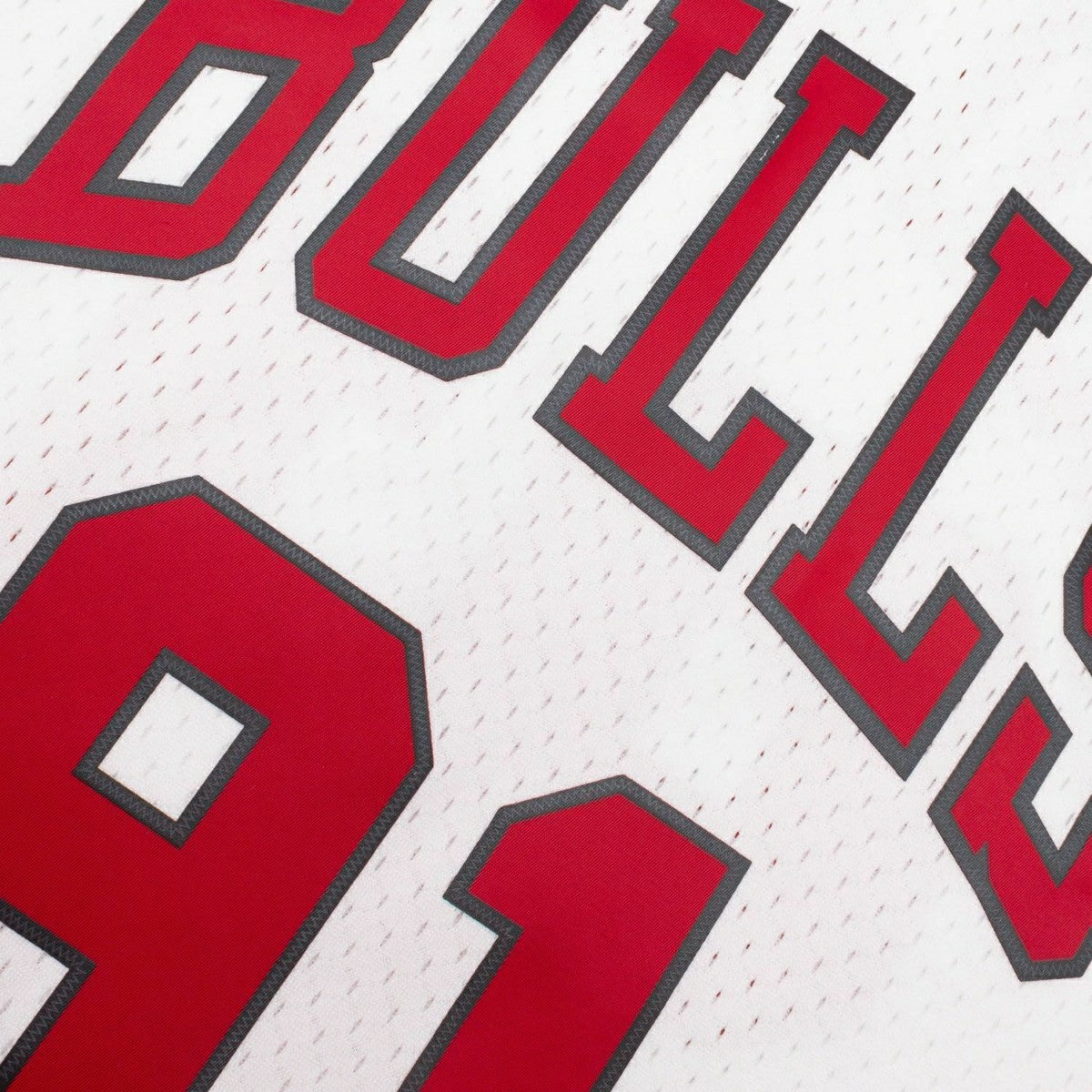 Dennis Rodman #91 Chicago Bulls 1997-98 Swingman NBA Jersey White Classic