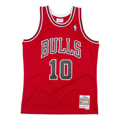 B.J. Armstrong #10 Chicago Bulls 1990-91 Swingman NBA Jersey Red Fashion