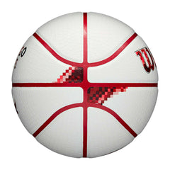 Chicago Bulls Pixel NBA Basketball White (Size 7) Taass for sale