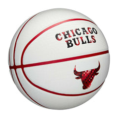 Chicago Bulls Pixel NBA Basketball White (Size 7) Taass for sale