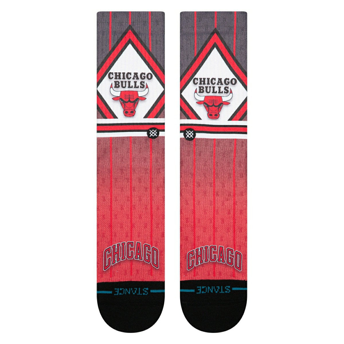 Chicago Bulls Hardwood Classics NBA Crew Socks Taass for sale