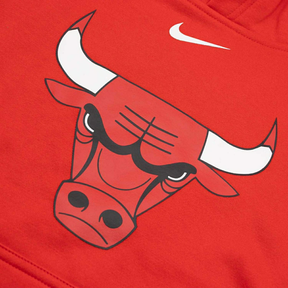 Chicago Bulls NBA Logo Nike Club Hoodie Red (YOUTH) Fashion