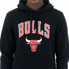 Chicago Bulls Team Logo Hoodie New Era NBA Sweatshirt Classic