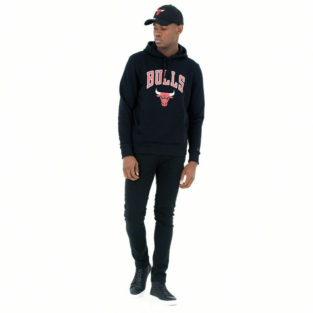 Chicago Bulls Team Logo Hoodie New Era NBA Sweatshirt Classic