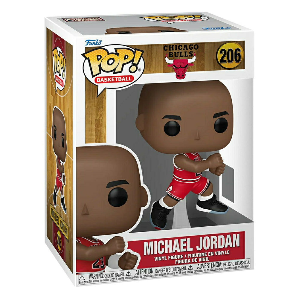 Funko POP! #206 Michael Jordan Chicago Bulls 1989 Playoffs Vinyl NBA Figure Taass for sale