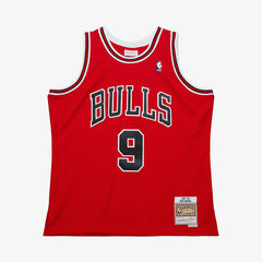 Ron Harper #9 Chicago Bulls 1997-98 Mitchell & Ness Swingman NBA Jersey Red Taass US