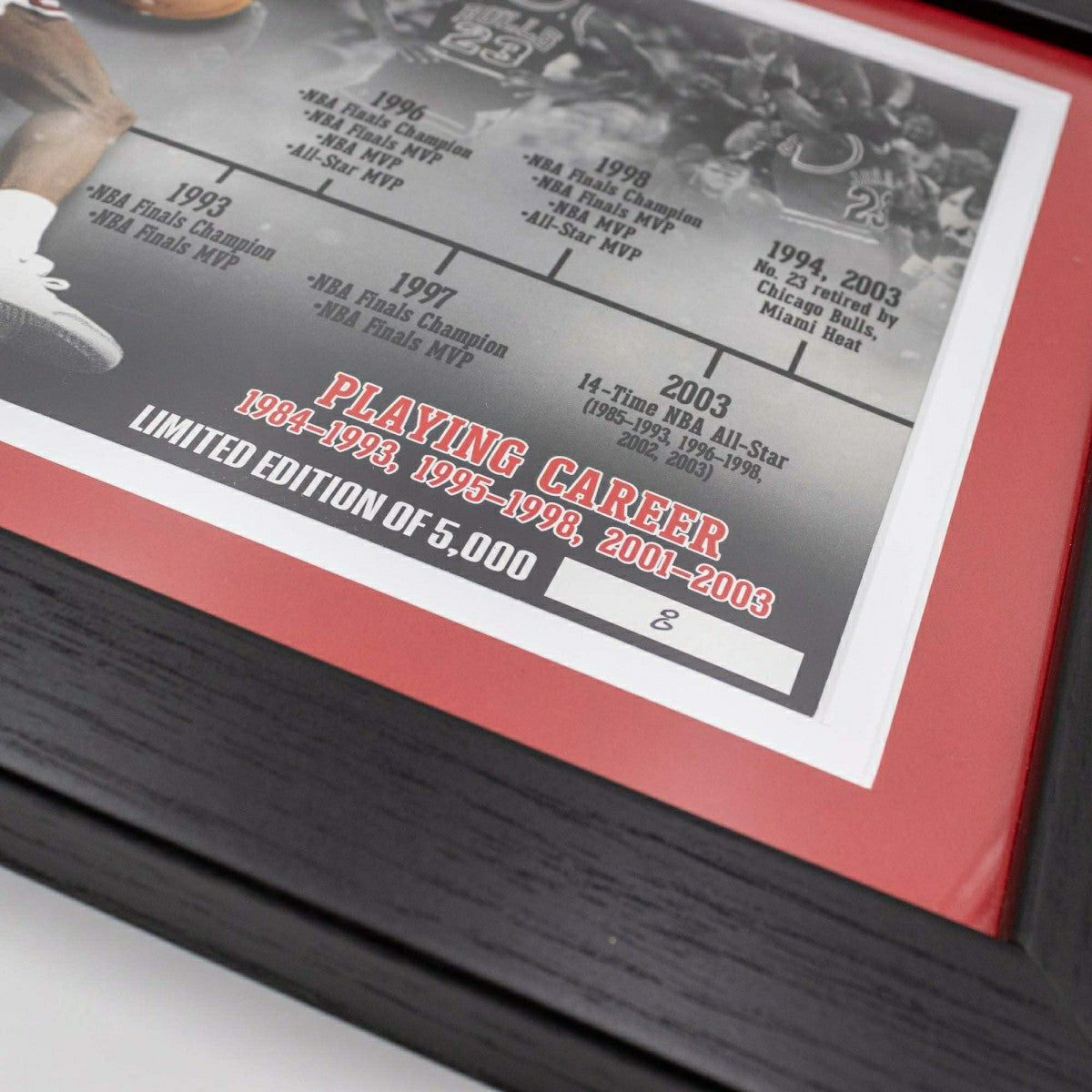 Michael Jordan Chicago Bulls Playing Career Bronze Coin Framed NBA Photo Taass for sale