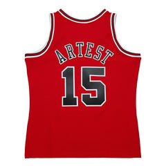 Ron Artest #15 Chicago Bulls 1999-00 Mitchell & Ness Swingman NBA Jersey Red Lifestyle