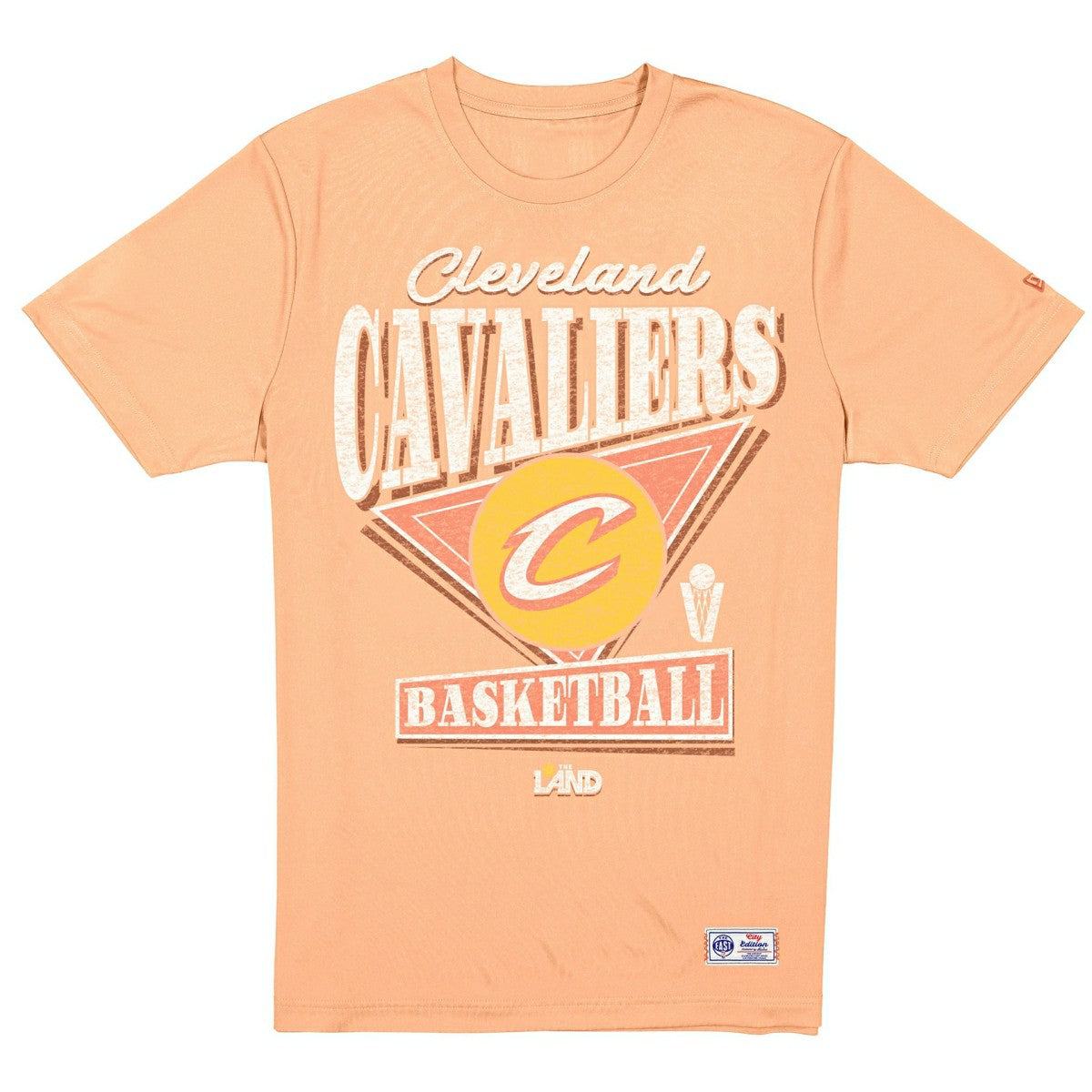 Cleveland Cavaliers 2025-26 City Edition NBA T-Shirt Orange Taass for sale